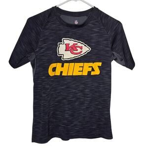 Youth KC Chiefs Shirt , Black, Football, NFL, Youth Large 14-16 LN Condition